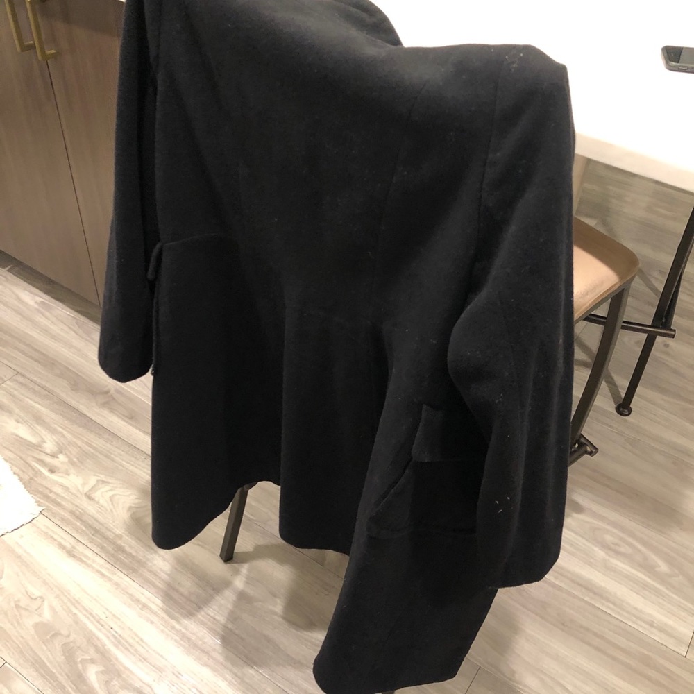 Black Button-Down Jacket - image 3